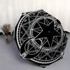 "Enchanted Star Mandala: Mystical Symbolic Artwork for Decor"Umbrella, Portable 3-Fold Compact Umbrella for Men & Women ES50