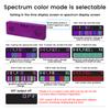 Music Spectrum Display 384 RGB LEDs 20 Dynamic Effects 7 Color Effects Music Spectrum Analyzer Indicator 5V Spectrum Analyzers