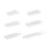 Clear Acrylic Flower Vase Rectangular Floral Arrangement Decorative Modern Wedding