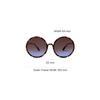 Dior Round Sunglasses With Patterned Temples Women sunglasses Tortoise SOSTELLAIRE3