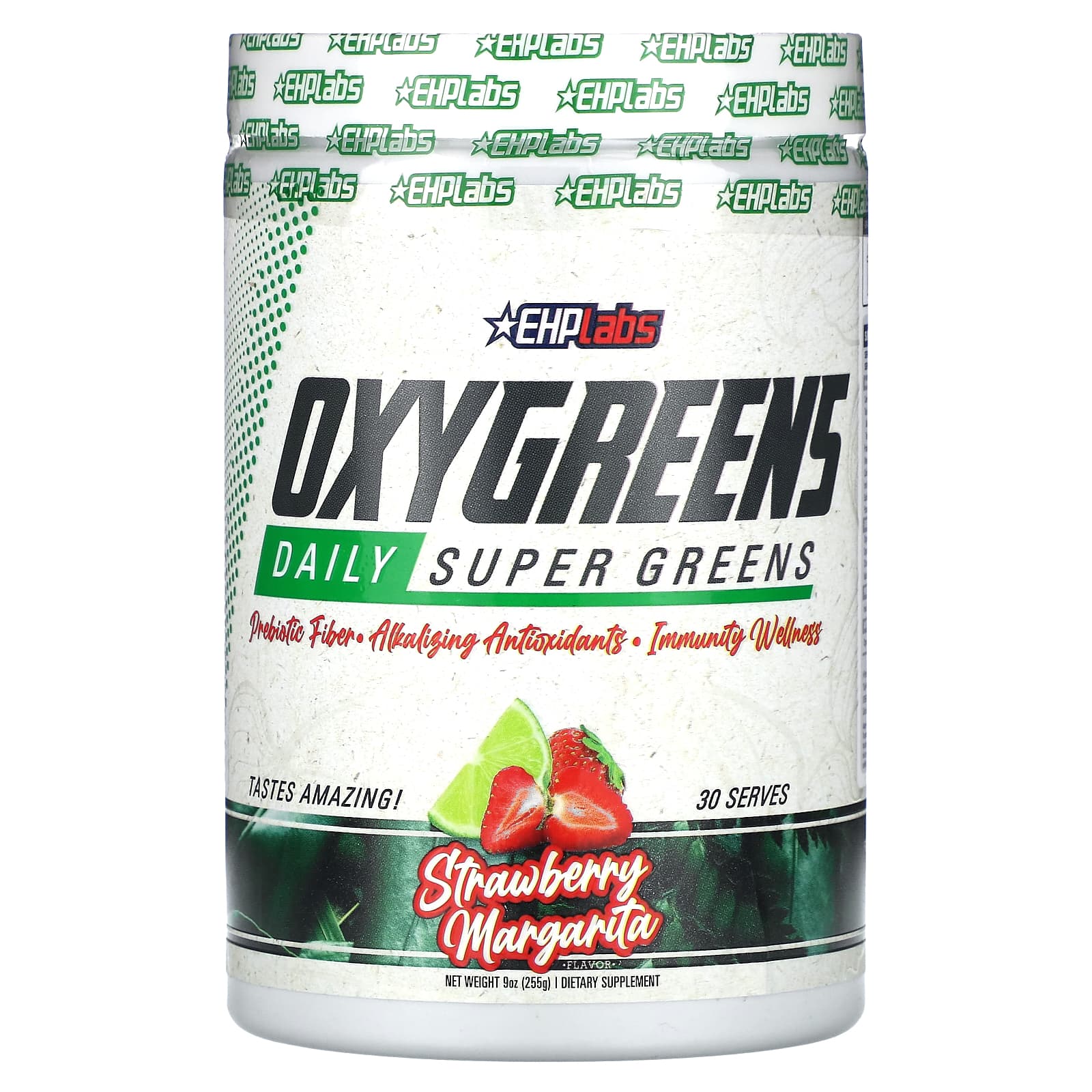 

Oxygreens, Daily Super Greens, Strawberry Margarita, 255G(9Oz)