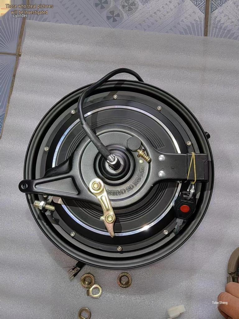 48V 350W Brushless Hub Motor with Drum & Expansion Brake