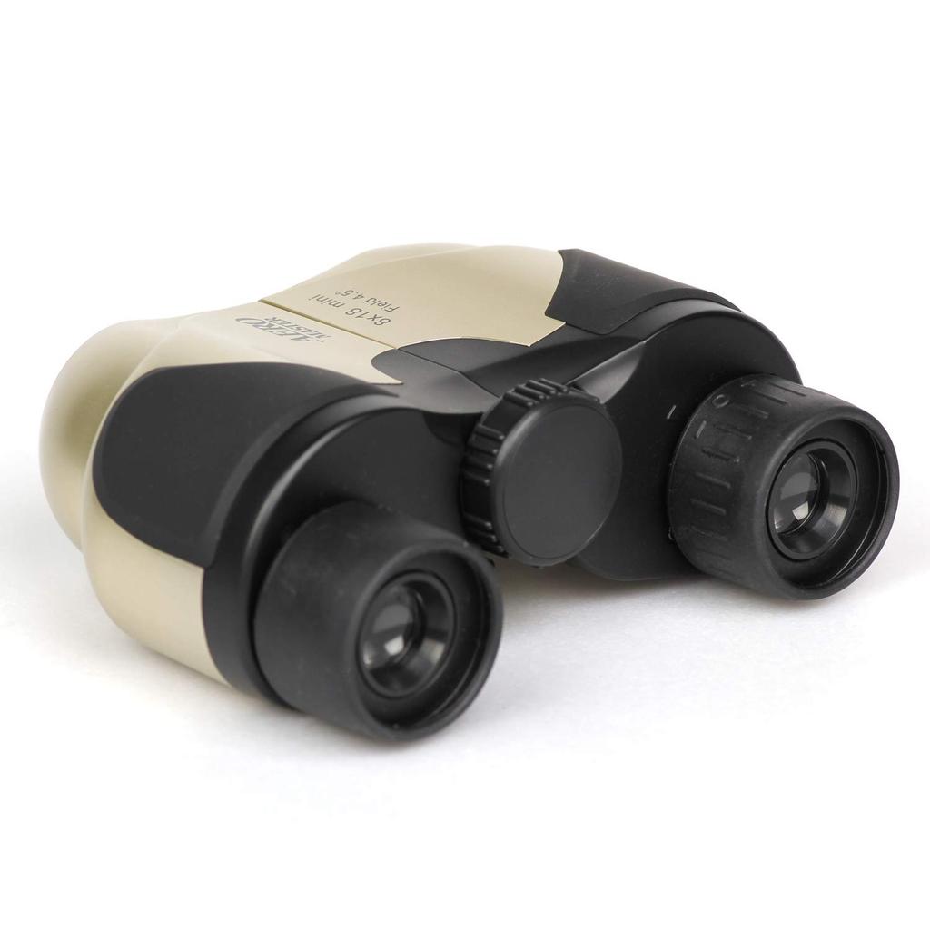 Kenko AERO MASTER 8x18 mini Porro Prism 8x 18mm Lightweight and 97613 Binoculars, Type, Magnification, Aperture, Compact, Gold,