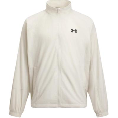 Jaqueta Minimalista Versátil com Gola Alta Tecida Estilo Esportivo FW25 Masculina Jaqueta 6010131-110
