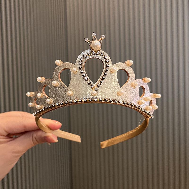 

Повязка на голову «Корона принцессы» для девочек — аксессуар для волос на день рождения и торжество