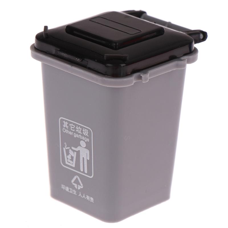 1:12 Dollhouse Minitrash Can Model/Mini Waste Bin/Pen Organizer Home Storage Can