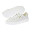 Puma  Basket Platform Core White Gold Women Sneakers 364040-04