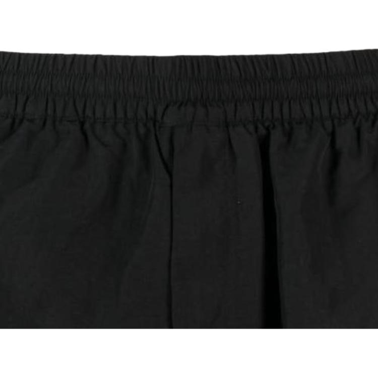 Y-3 SS23 Logo Print Solid Color Shorts Men Bottoms Black H63017