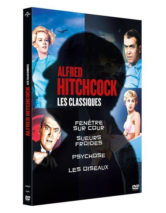 Dvd film Universal Coffret Alfred Hitchcock, les classiques DVD