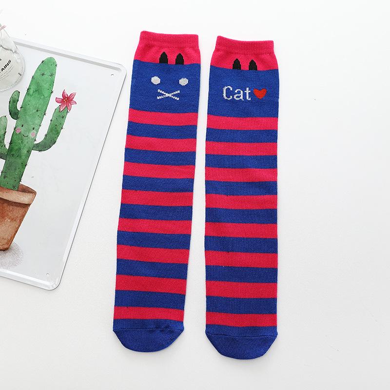 Șosete înalte până la genunchi pentru fete de primăvară și toamnă - șosete de vițel cu tub mijlociu pentru copii și bebeluși