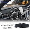For Volvo EX30  2024 2025 Car Dashboard Cover Pad Sun Shade Avoid Light Mat PU Leather Anti-UV Accessories LHD RHD