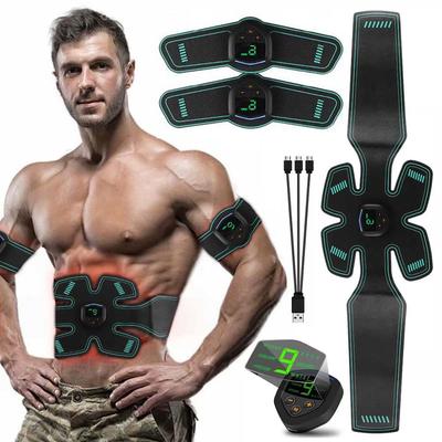 Vibration Fitness Massager Pilvo raumenų stimuliatorius Toneris Namų treniruoklių salė Elektrostimuliacija ABS treniruoklis EMS treniruočių aparatas