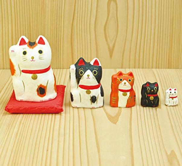 Yamako Hariko Deer Beckoning Cat Pattern 89598