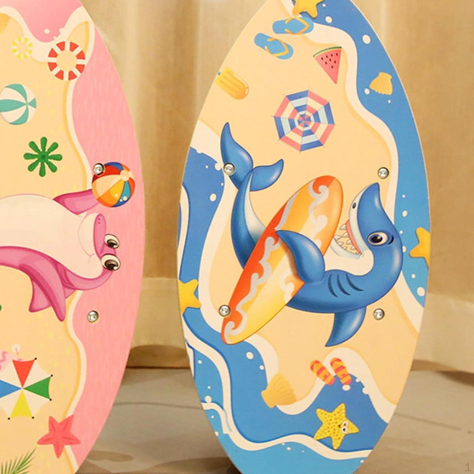 

Деревянная балансировочная доска Качающаяся стабилизирующая качели для детей Упражнение для мальчиков и девочек, синий