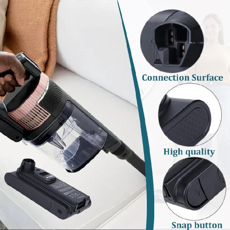 2350mAh 25.2V XBATR725SL Battery for IZ862H UZ865H IZ840H IZ862HC UZ865HCCO Cordless Vacuum Replacement
