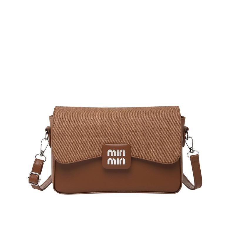 

Весна и лето новая мода маленькая квадратная сумка женская на плечо сумка-мессенджер простая ретро элегантная подмышечная сумка тофу