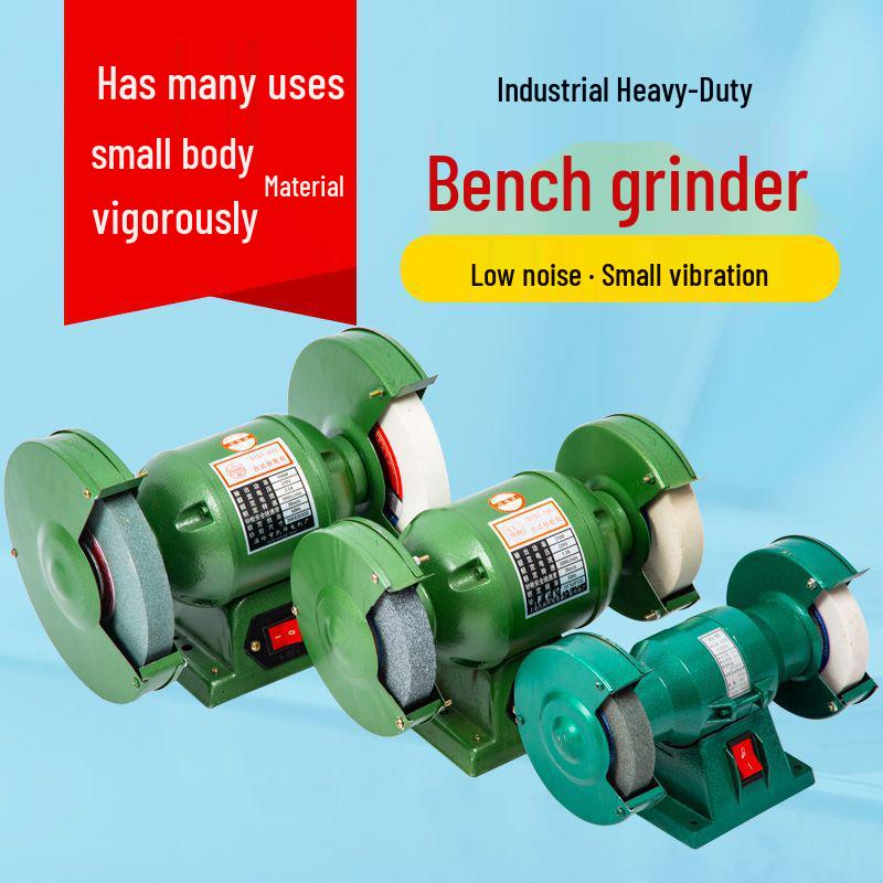 Compact 220V Electric Knife Sharpener & Multifunctional Desktop Polishing Grinder