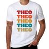 Theo Name TShirt T Shirt Man Designer T Shirts for Man Cotton Soft TShirt