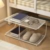 Iron Metal Shoe Rack Space Saving Shoe Stand Multi-functional Shoe Organizer  Hallway