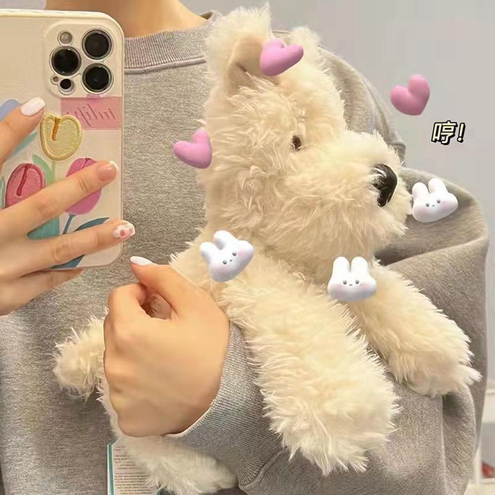20-40CM Cute West Highland Puppy Plush Toy Mini Soft Velvet Animal Pet Doll Send Girls Birthday Christmas Gift Company