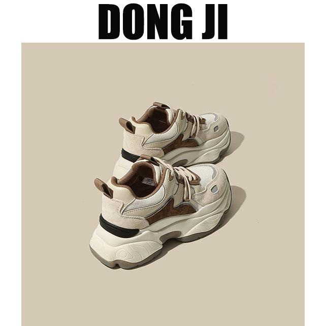 

Women’s 2024 Autumn Height-Boosting Retro Cortez Sneakers - Breathable, Casual, Versatile Dad Shoes. 40 бежевий/коричневий