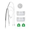 Front Door Glass Repair Kit for Land Rover Freelander 1-Right-Left-SET
