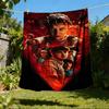 1pc Scooby Doo Outdoor Personalized Flannel Blanket, Soft, Lightweight Personalized Flannel Blanket, Digital Printing,
