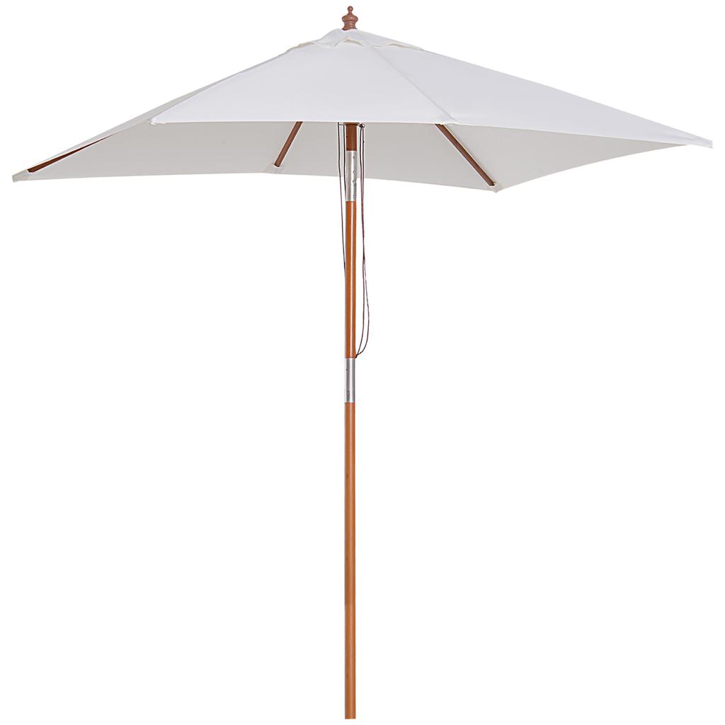 Foldable garden parasol, rectangular beach umbrella, water-repellent and UV-resistant for beach, balcony, terrace and garden