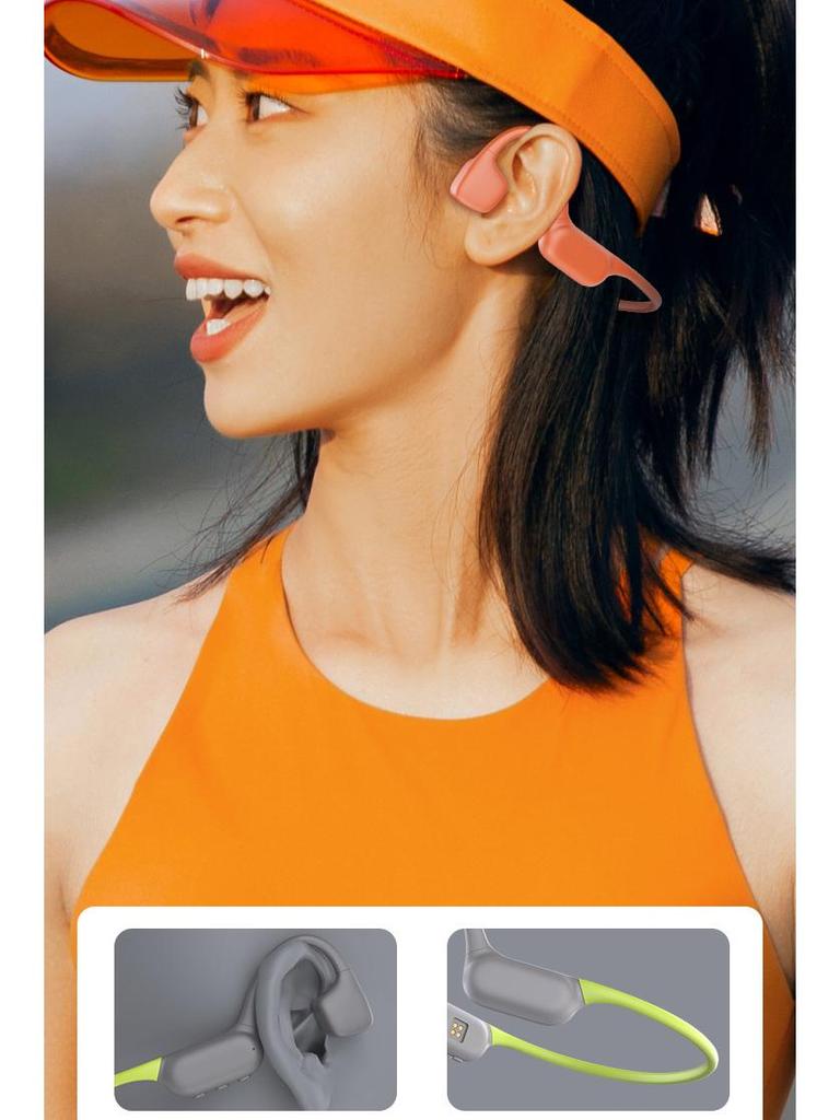 G01 Bone Conduction Sports Bluetooth Earphones, Open-Ear for Running and Cycling