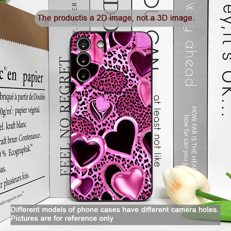 Leopard Print Heart-shaped Love Couple Pattern Phone Case for Huawei Nova 13 12 11 Pro 10 SE Mate 40 60 Pro+ P60 P50 P40 Covers