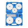9 Pcs Set Truck Hub Seal Installer Kit 61850 Seal Bushing Puller Driver Set for Class 7 Class 8 Trucks Trailers Medium