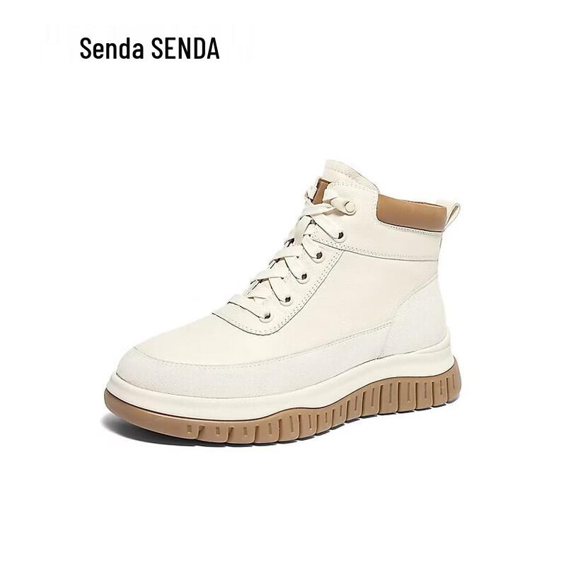 SENDA Women s Winter Outdoor Thick-soled Casual Ankle Boots XEP01DD4 38