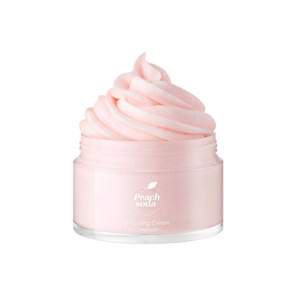 Ariul Peach Soda Whipped Cream Cleanser 100mL Ariul Face Wash Makeup Remover Cleansing Foam Cleanser Cleansing Cream Moisture Care Moist Allergen-free
