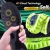 1Pair 4D Cloud Sport Insoles for Shoes PU Air Cushion Sole Soft Shock Absorption Deodorant Breathable Running Orthopedic Insoles