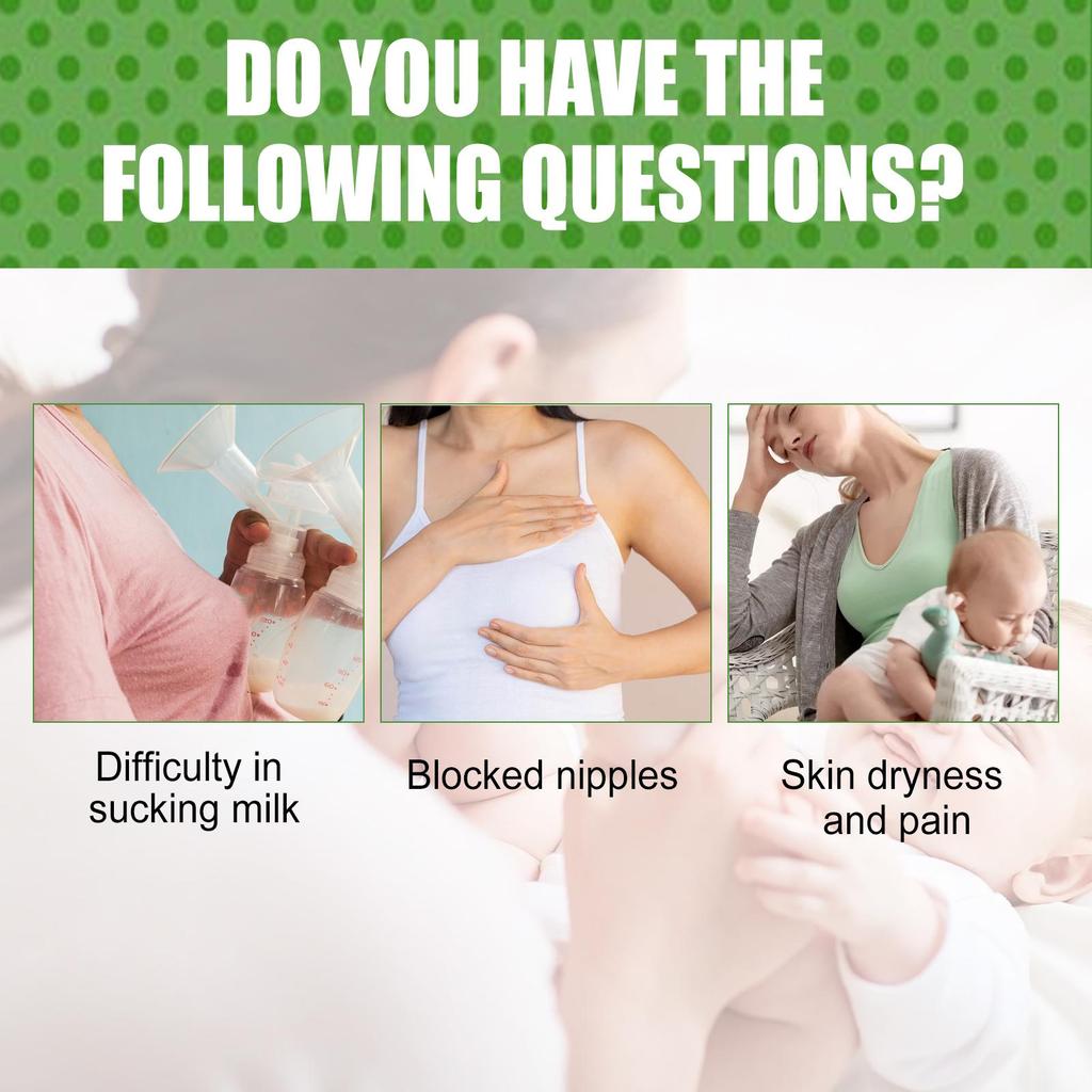 Wiieey Breast Spray - Relieves Breastfeeding Discomfort, Nourishes and Moisturizes Skin, Breastfeeding Chest Care Spray