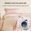 HLA Anti-bacterial Ice Silk Summer Quilt