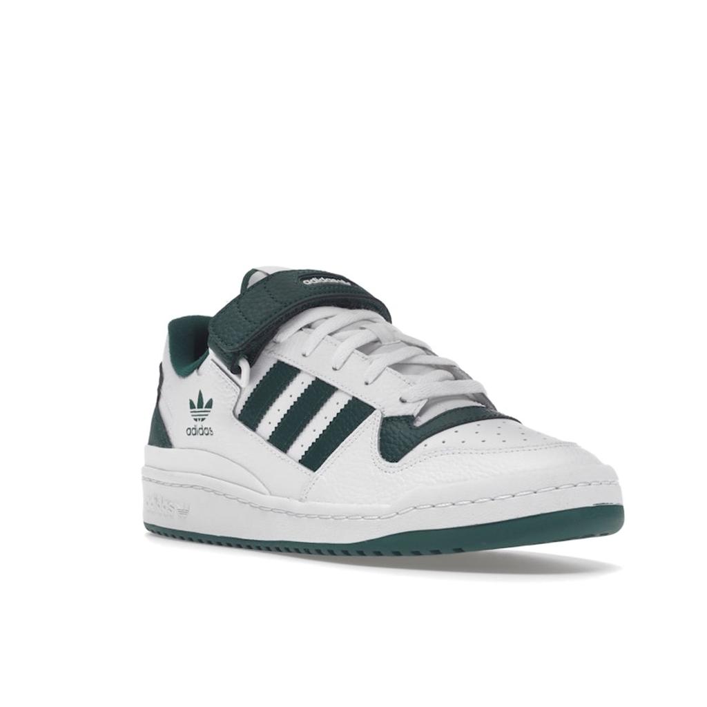 Adidas Forum Low Bílé Kolegiální Zelené Unisex Tenisky Cloud-White GY5835