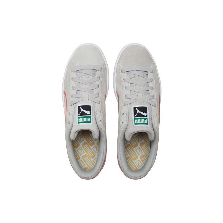 Puma Suede Triplex Tech Grey Violet Unisex Sneakers Cream White 381937-02