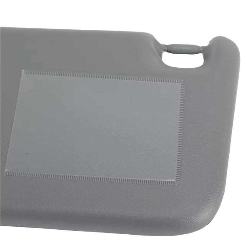 Car Sun Visor With Make-Up Mirror Car Sun Visors Shades Sunvisors Vanity Mirror 74320-6A020-B1 74320-60850-B1 L Grey Front Left