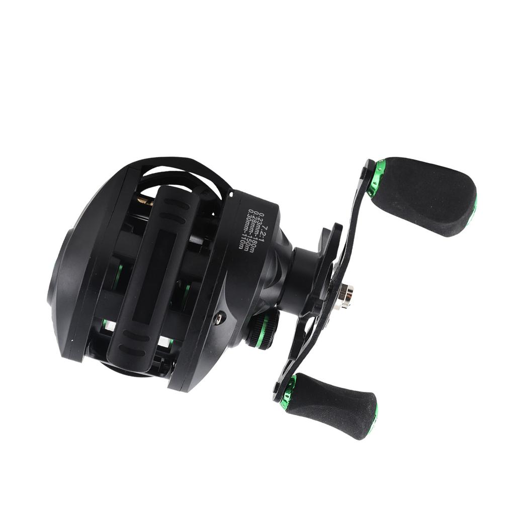 HL Metal Wheel Baitcasting Reel Left Hand Magnetic Brake Fishing Accessory