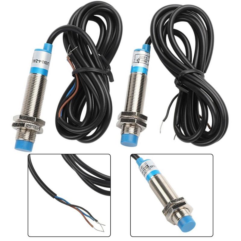 2Pcs Inductive Proximity Sensor Switches LJ12A3-4-Z/BY For Various Scenarios Inductive Proximity Switch Detection Switch