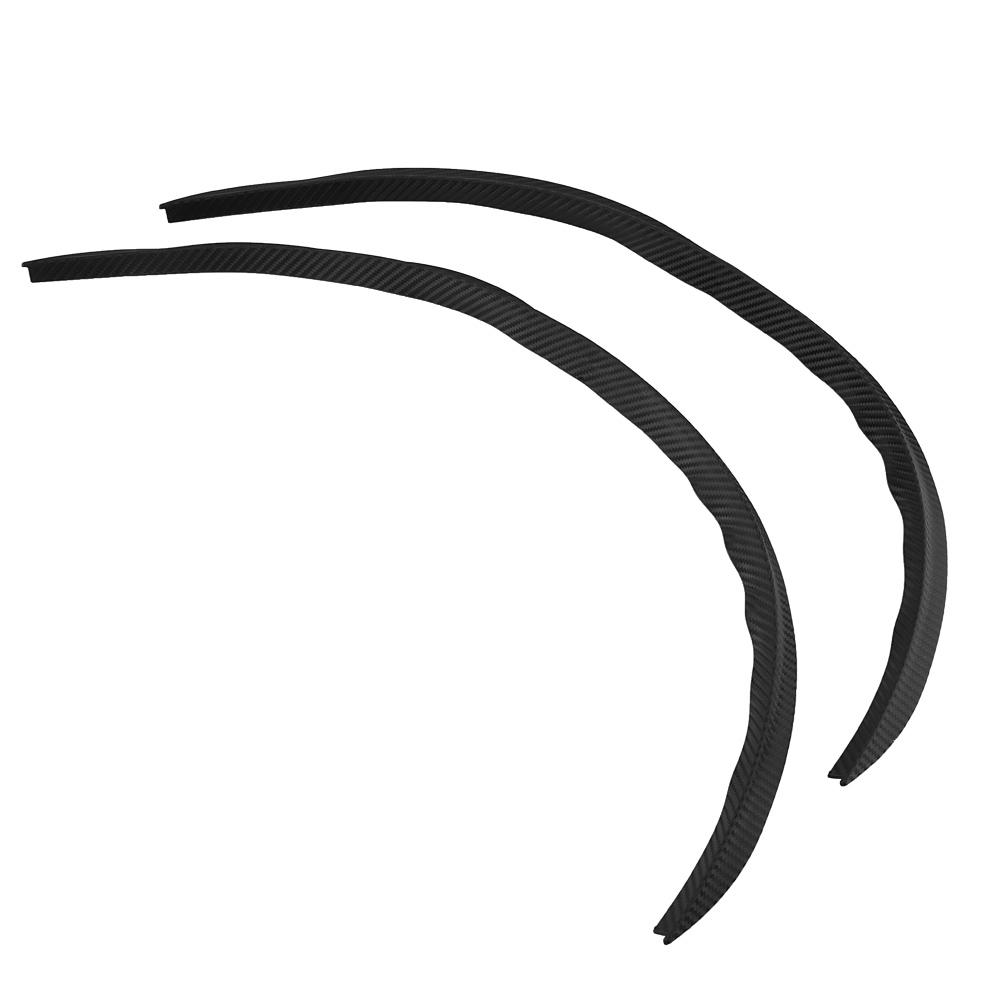 Pair of Car Wheel Eyebrow Arch Trim Fender Flares Protector