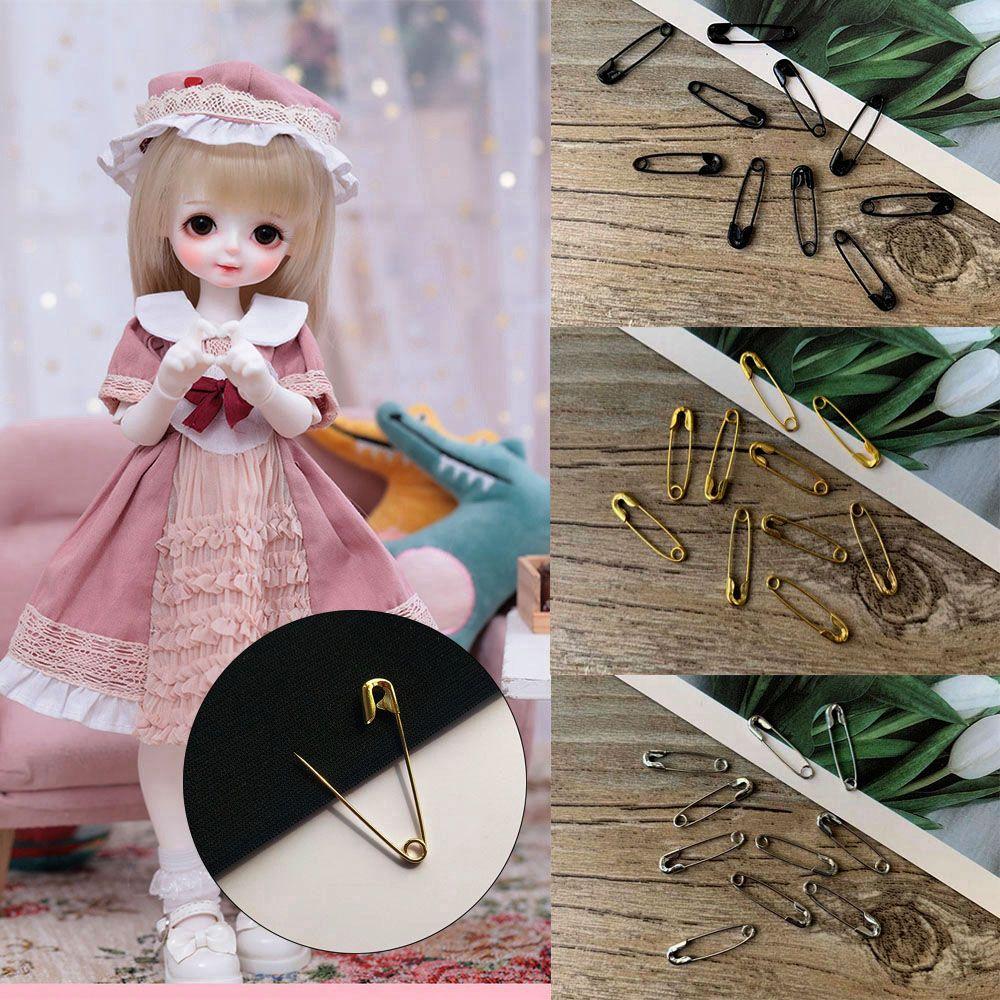 Metal for BJD Dolls DIY Handmade Safety Pins Sewing Tools Kids Paper Clips Doll Clothes Accessories