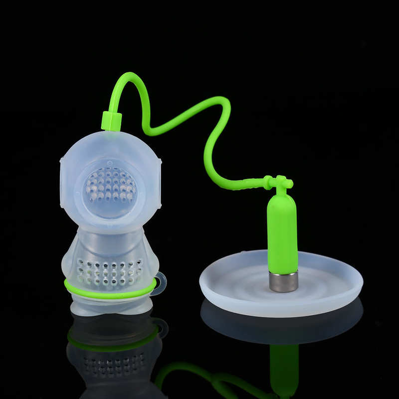 

Reusable Mesh Tea Leaf Infuser Strainer Filter Silicone Teabags Tea Diffuser Kitchen Tools Tea Bag Tea Strainers Accessories зелений