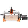 Mașină de frezat CNC, Ax de 500W, Mașină de gravat și frezat lemn pe 3 axe, cu șine liniare duble și șurub cu bilă, Zonă de lucru 400 x 400 x 95 mm, Trim