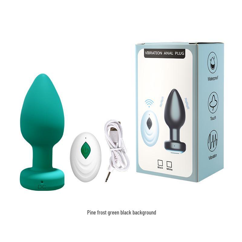 Wireless Remote-Control Mini Butt Plug Vibrator for Men & Women