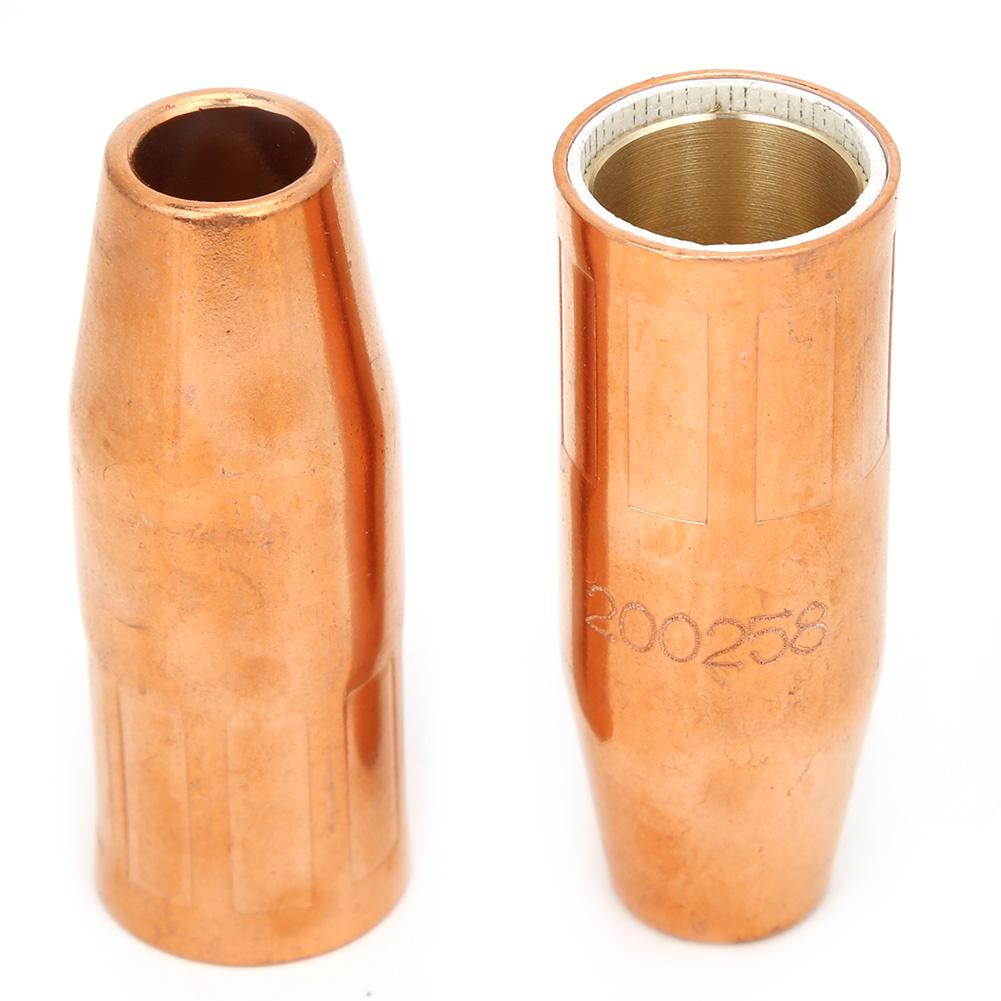 2pcs MIG Welding Gun Nozzle 200258 12inch for Miller M25M40 Hobart MIG Gun