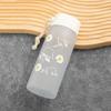 500ml Plastic Daisy Water Bottle with Portable Rope Travel Water Cup Juicing Bottles Tea Cup Female Student Creative Handy Cup