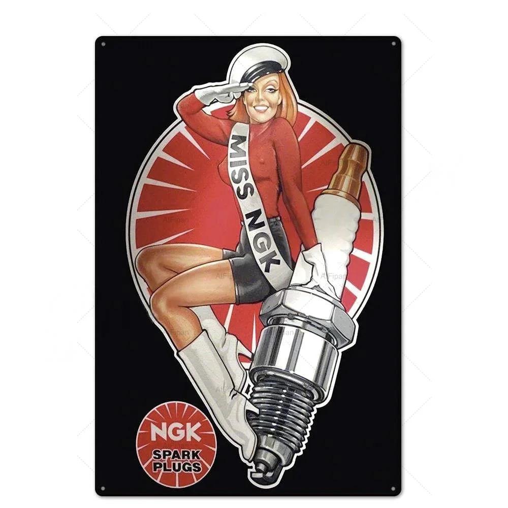 Vintage Metal Tin Sign Plaque  Retro Wall Decor Poster for Garage Gas Station Car Repair Shop  Perfect Home Decor Accent