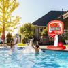 Pool Basketball Hoop for Kids Ages 3-8 Adjustable Height Sturdy Water Basketball Game Set with 2 Balls And Pump for All Indoor Outdoor Swimming Pools